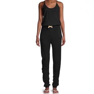 9seed Double Gauze Drawstring Jumpsuit